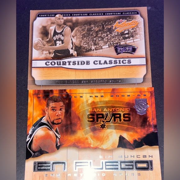 Tim Duncan cards (8) 2001-2004 - Picture 4 of 6